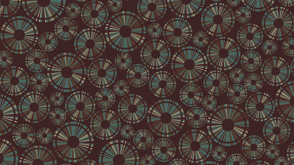 Abstract background consisting of colored geometric elements