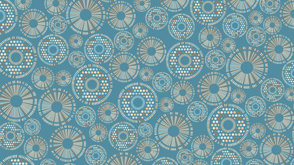 Abstract background consisting of colored geometric elements