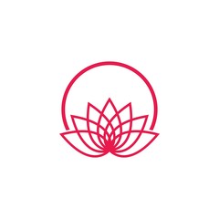 Lotus flowers logo