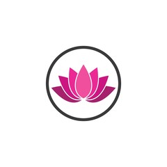 Lotus flowers logo
