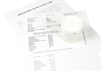 Drug Abuse Panel Lab Report