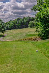 Par 5 Hole at Beautiful Golf Course