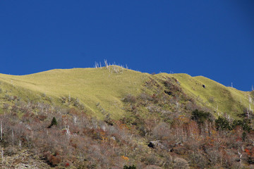 剣山系、次郎岌の秋