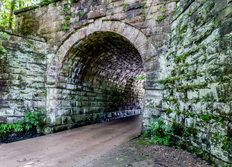 old tunnel in warren Pennsylvania 