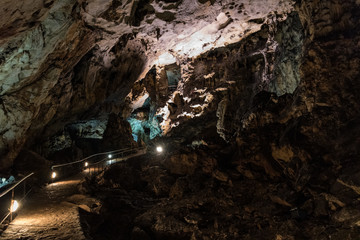 Obraz na płótnie Canvas The Magura Cave from north western Bulgaria close to Belogradchik in Vidin Province