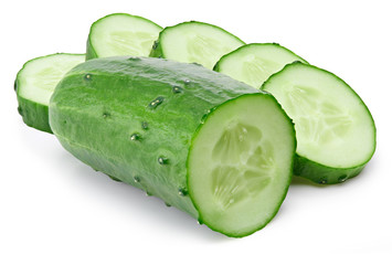 Cucumber and slices