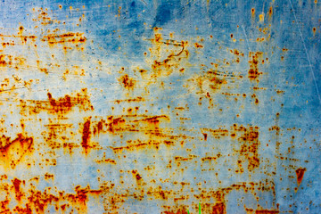 Metal texture with scratches and cracks which can be used as a background