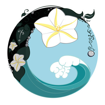 Moon Flower and Tides Emblem