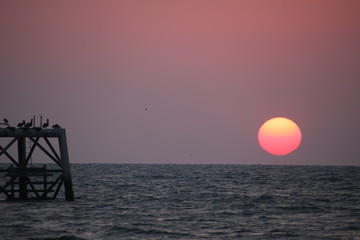 Sunset in The Gulf of Mexico