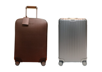 Men's fashion accessories isolated on white background