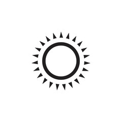 sun, icon, vector, illustration, design, summer, symbol, isolated, sign, light, element, sunshine