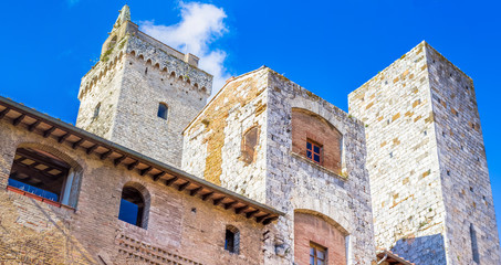 Tours de San Gimignano, Toscane, Italie 