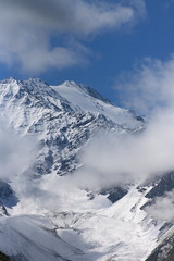 Fototapeta na wymiar Caucasus. Kurtat Gorge. Mountain Donchenta.