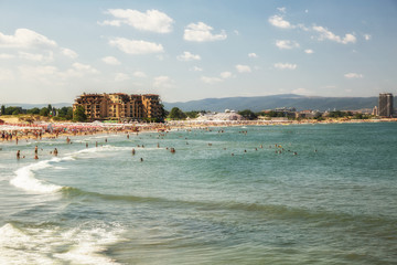 Sunny Beach resort in Bulgaria
