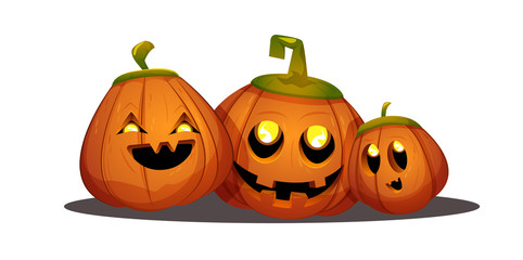 Halloween pumpkins 