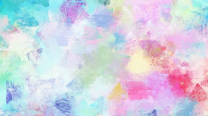 bright brushed painting with light gray, medium turquoise and sky blue colors. use it as background or texture