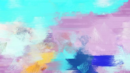 artistic illustration painting with thistle, medium turquoise and aqua marine colors. use it as creative background or texture