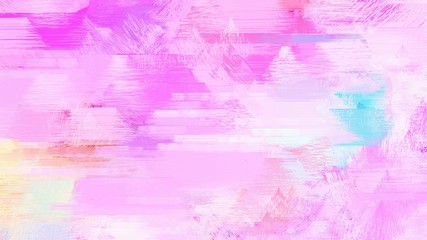 abstract brush painting for use as background, texture or design element. mixed colours of pastel pink, neon fuchsia and violet