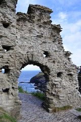 ruins of ancient fortress