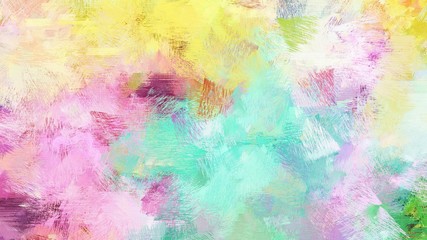 abstract brush painting for use as background, texture or design element. mixed colours of light gray, medium aqua marine and khaki