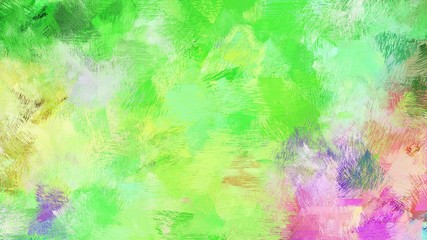 light green, pale green and lime green color brushed painting. use it as background or texture