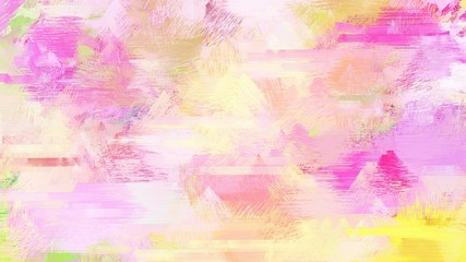artistic illustration painting with pastel pink, neon fuchsia and khaki colors. use it as creative background or texture