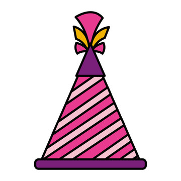 party birthday hat celebration icon