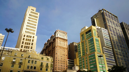 Fototapeta na wymiar Sao Paulo Downtown Cityscape, Brazil