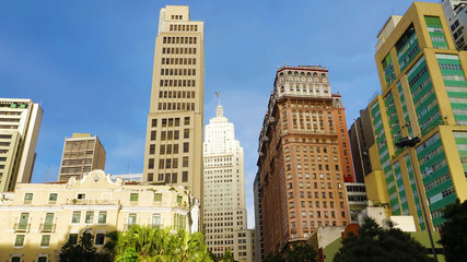 Fototapeta na wymiar Sao Paulo Downtown Cityscape, Brazil