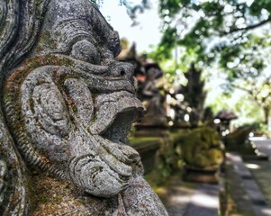 Fototapeta na wymiar Balinese Statue