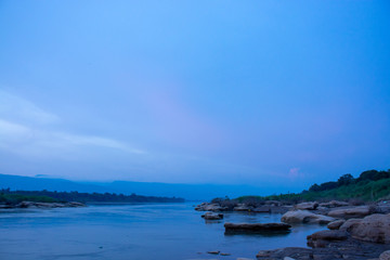 Scenic View Of River Against Sky