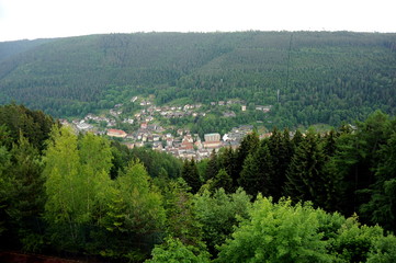 Fototapeta na wymiar Bad Wildbad im Schwarzwald