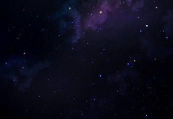 Fototapeta premium beautiful background of the night sky with stars