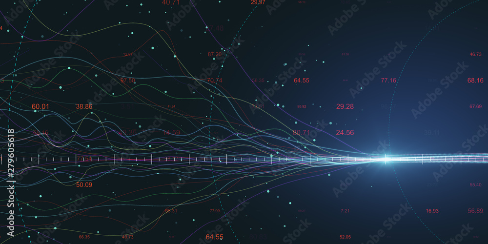 Poster big data and volume concept