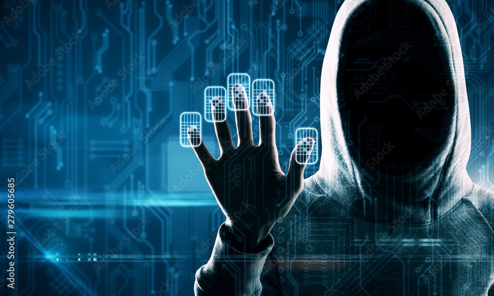 Poster Access and hacking concept