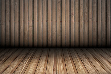 Rustic Bamboo Backdrop Stage
