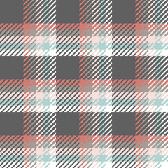 Plaid or tartan vector is background or texture in many color