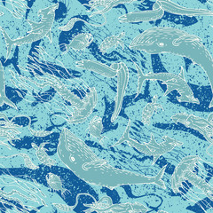 Blue Underwater World