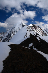 Caucasus. Midagrabin gorge. Mountain Zaygelan.