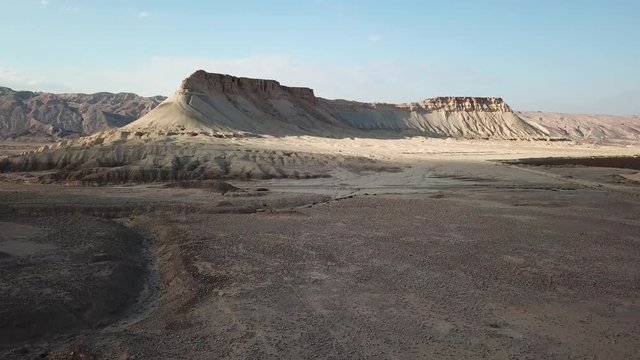 Mount Zin Flight View Flying Close to the ground at Mount Zin The desert of Israel