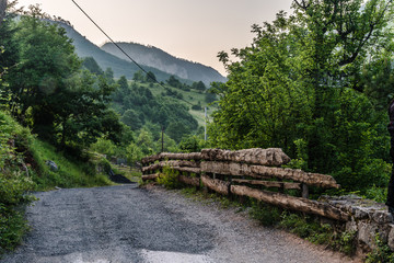 Montenegro. Dudrevica Tari Brige at early morning