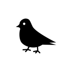 Bird icon. Signs and symbol for websites, web design, mobile app on white background