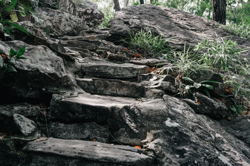 grand canyon rock formation. stacked stone landscape view