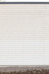 New wooden board wall texture exterior