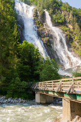 Waterfall in th Alps