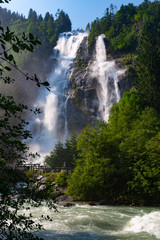 Waterfall in th Alps