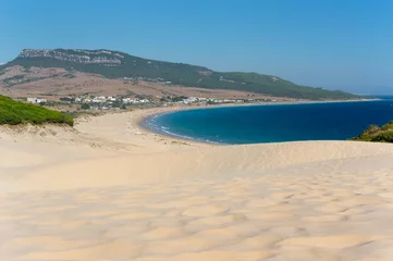 Foto op Plexiglas Bolonia strand, Tarifa, Spanje Bolonia Beach - Spanje Zomer, Zee, Vakantie.