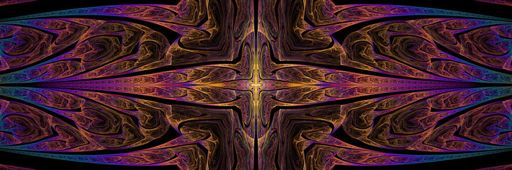 Colorful Fractal Background