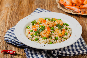 Risotto With Shrimp.