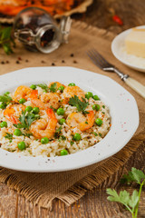 Risotto With Shrimp.